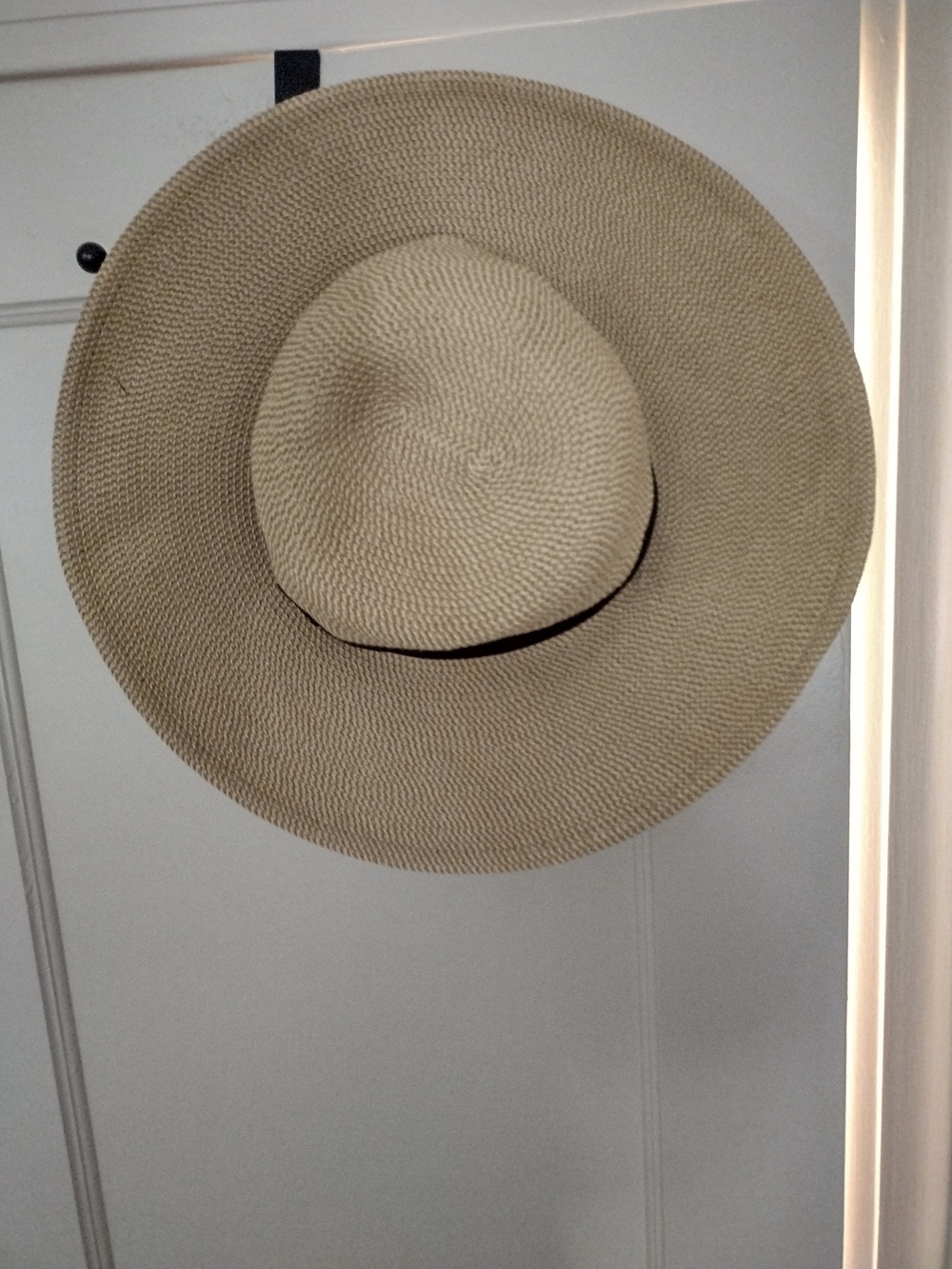 Classic Wide-Brim Sun Hat in Beige - Women Accessories